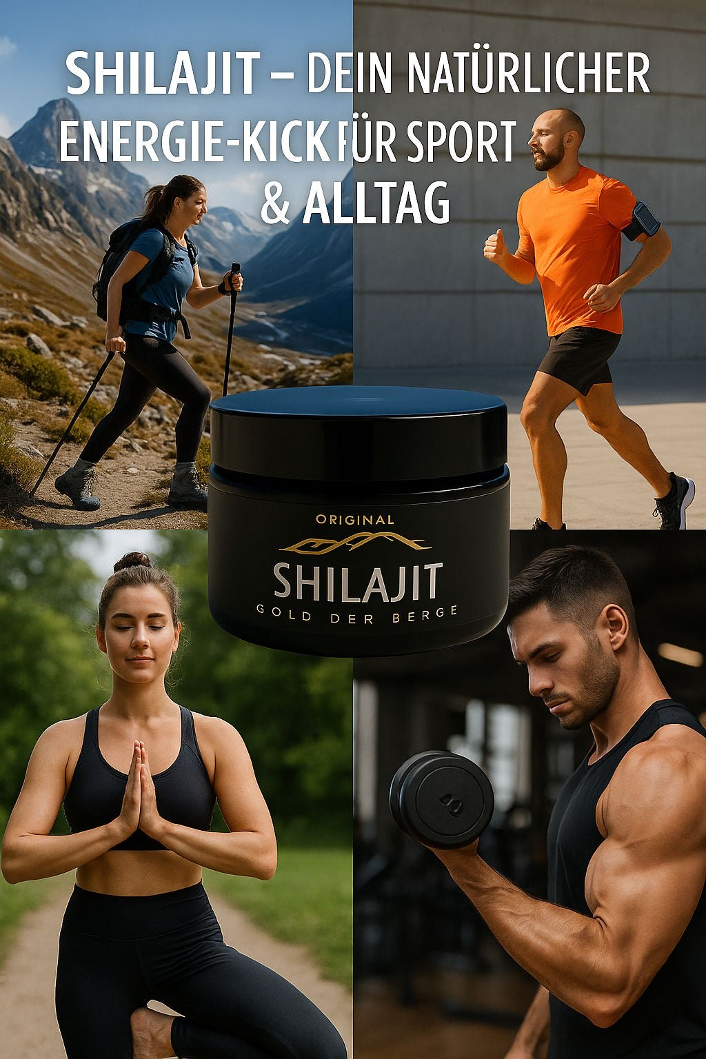 Shilajit Reines Himalaya Shilajit-Harz
