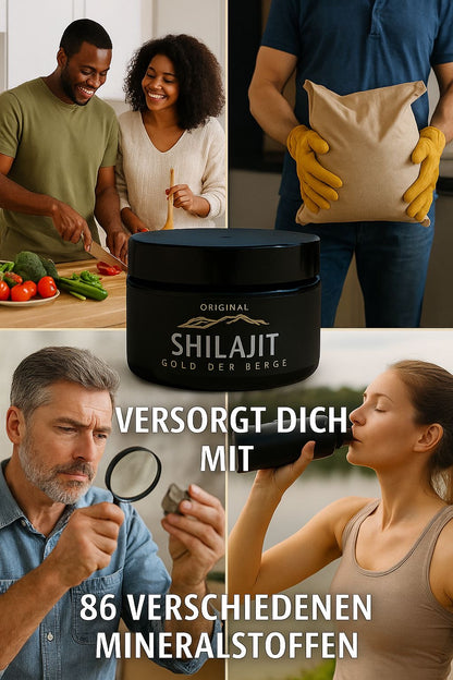 Shilajit Reines Himalaya Shilajit-Harz